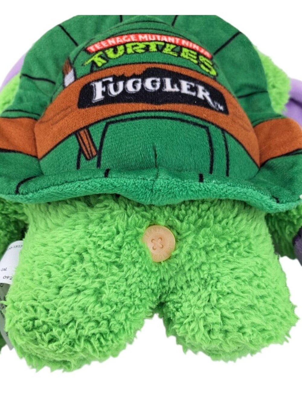 Teenage Mutant Ninja Turtle Fuggler Plush Donatello Limited Edition Glow Butt-On - Picture 6 of 9